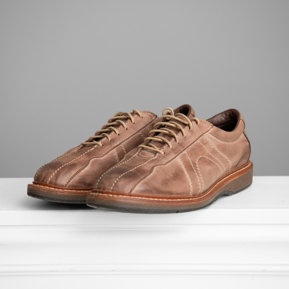 Allen Edmonds Voyager Men 9.5 Leather Lace Up Shoes Academia Minimalist Preppy